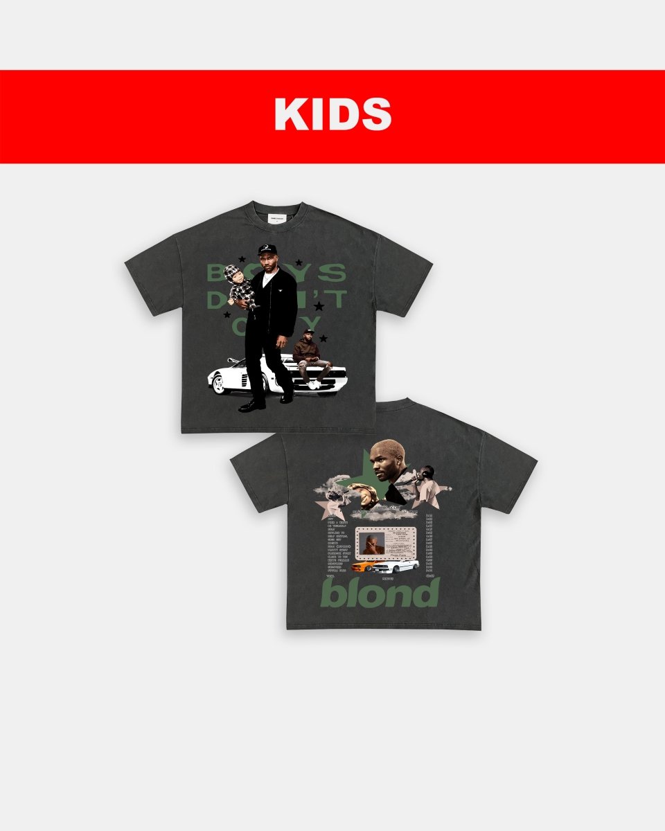 BOYS DONT CRY - KIDS TEE - [DS] - GAME CHANGERS