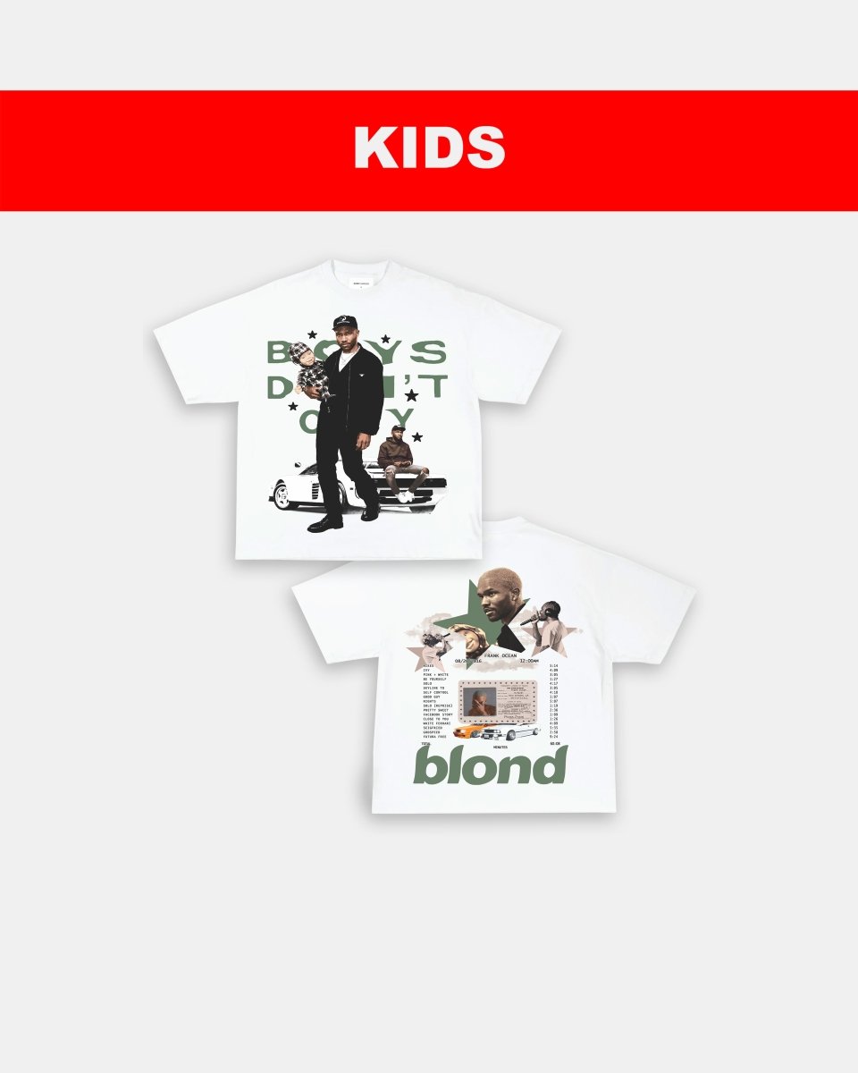 BOYS DONT CRY - KIDS TEE - [DS] - GAME CHANGERS