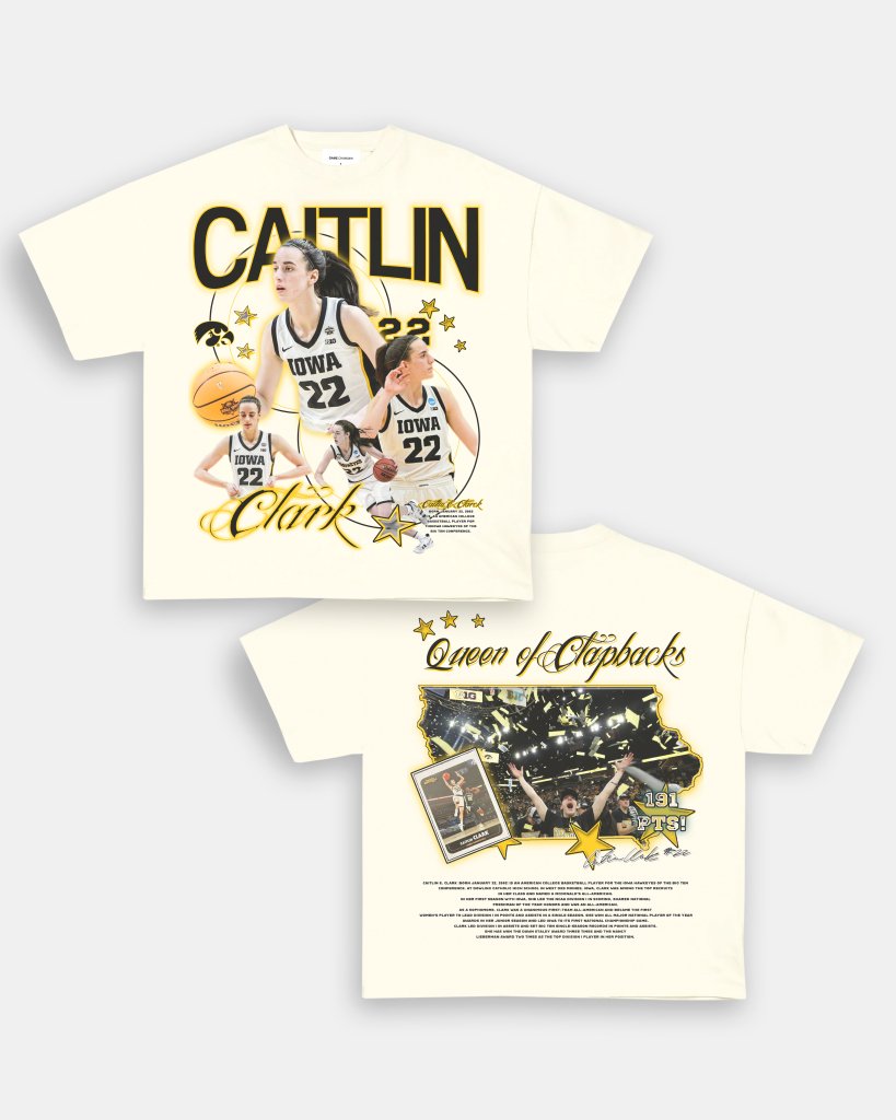 CAITLIN CLARK TEE - [DS] - VIP - GAME CHANGERS TEE