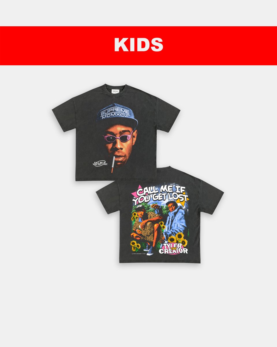 CALL ME WHEN YOU GET LOST - KIDS TEE - [DS] - GAME CHANGERS