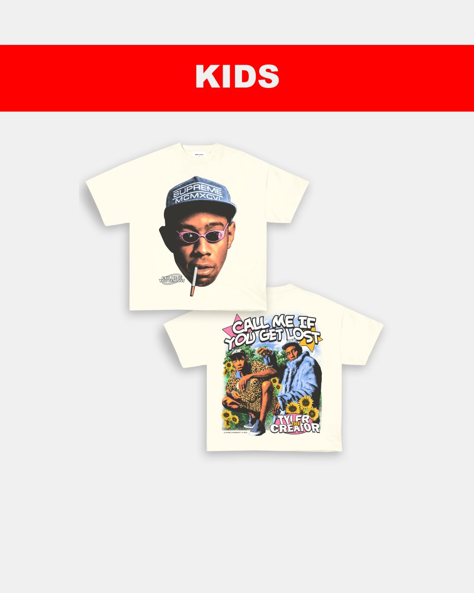 CALL ME WHEN YOU GET LOST - KIDS TEE - [DS] - GAME CHANGERS