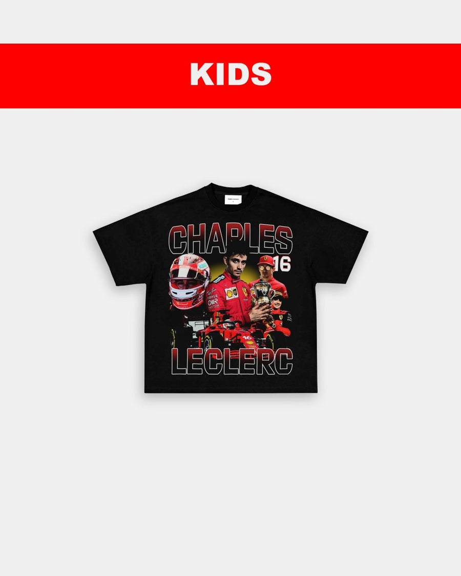CHARLES LECLERC - KIDS TEE - GAME CHANGERS