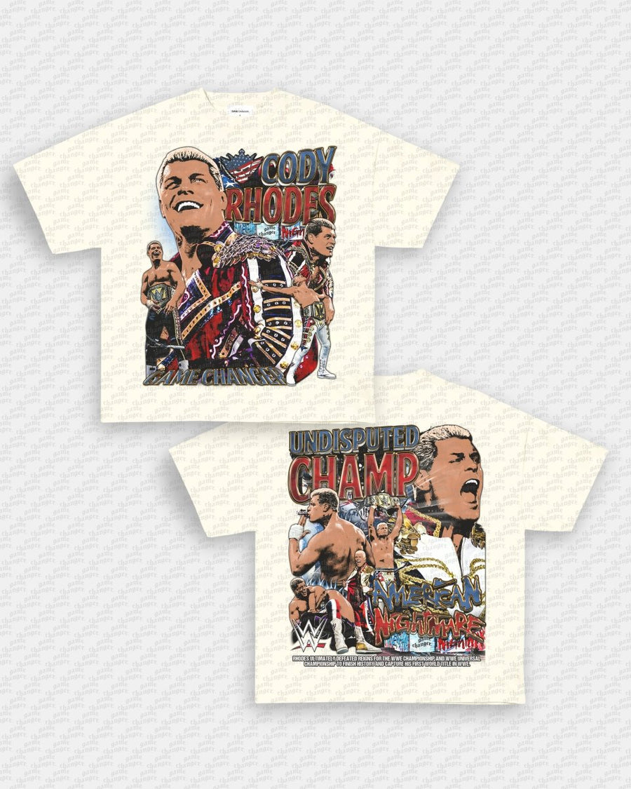 CODY RHODES V3 TEE - [DS] - GAME CHANGERS