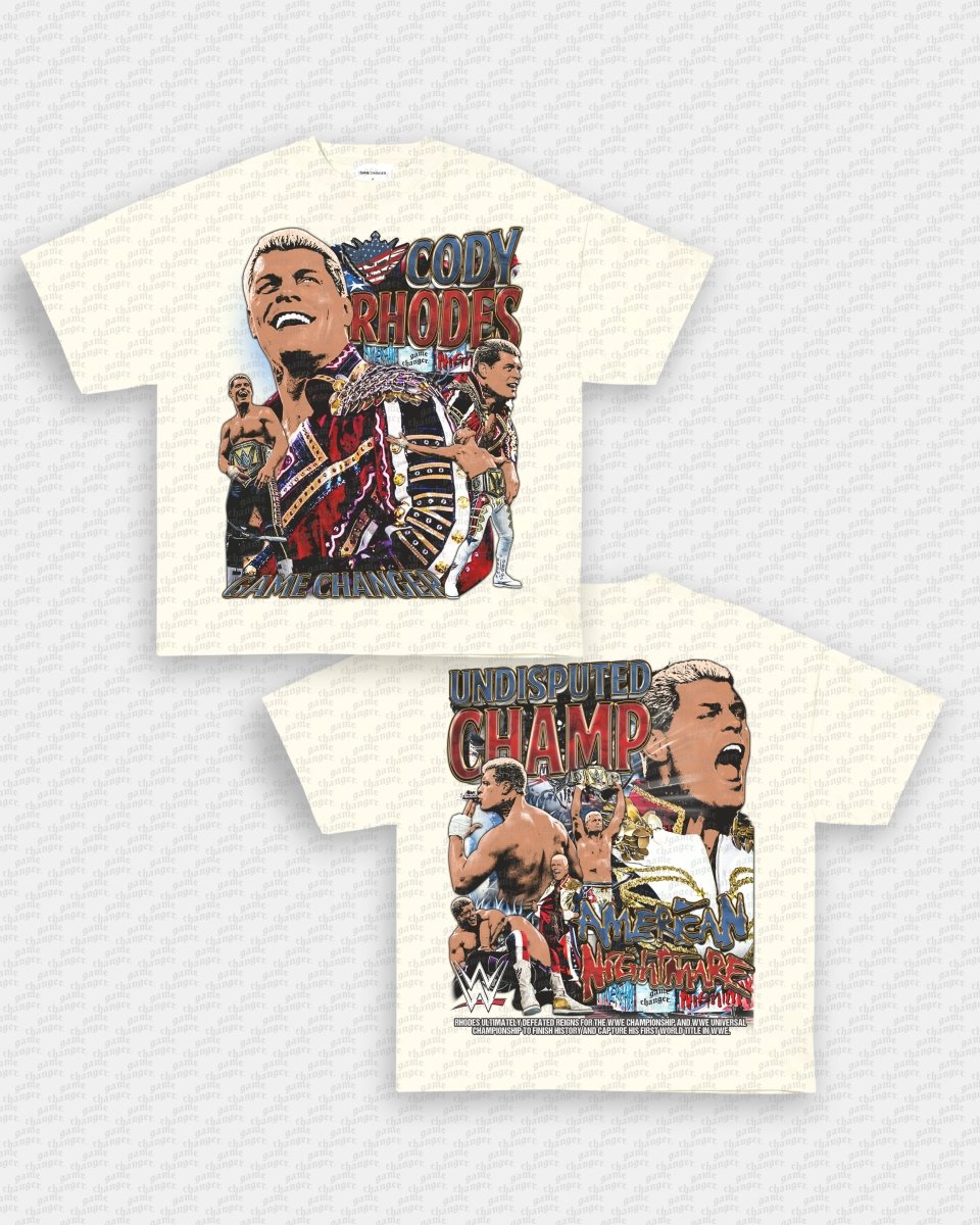 CODY RHODES V3 TEE - [DS] - GAME CHANGERS