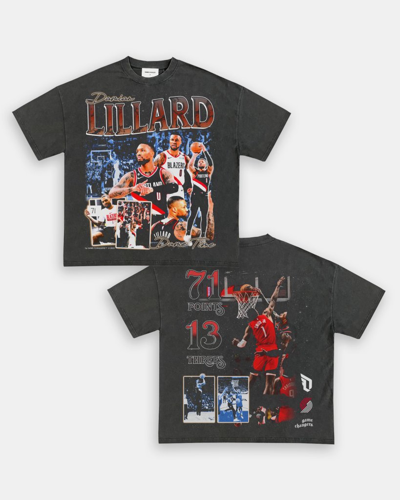 DAMIAN LILLARD TEE - [DS] - VIP - GAME CHANGERS TEE