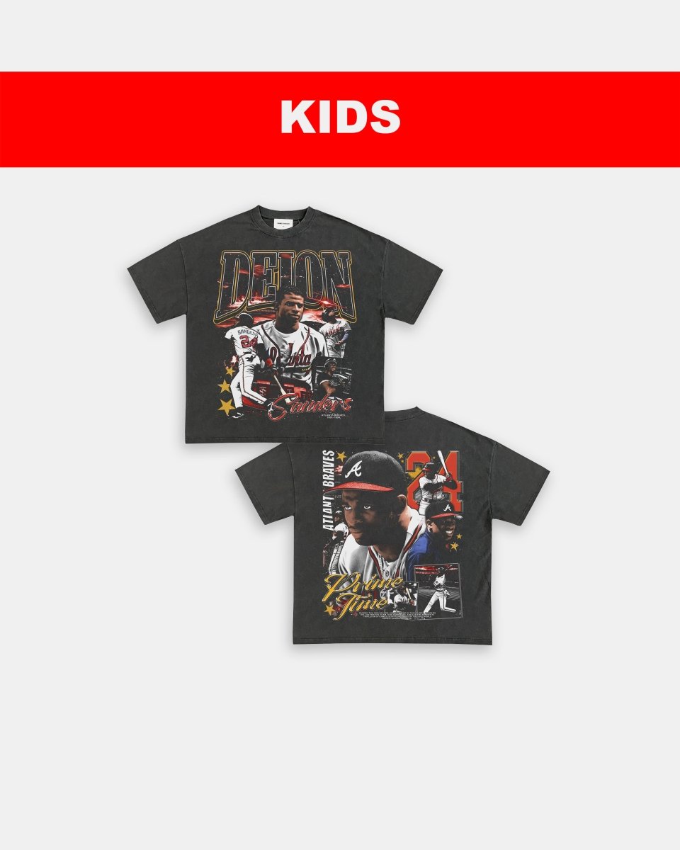 DEION SANDERS - BRAVES - KIDS TEE - [DS] - GAME CHANGERS
