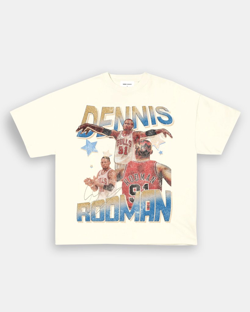 DENNIS RODMAN VINTAGE TEE - VIP - GAME CHANGERS TEE
