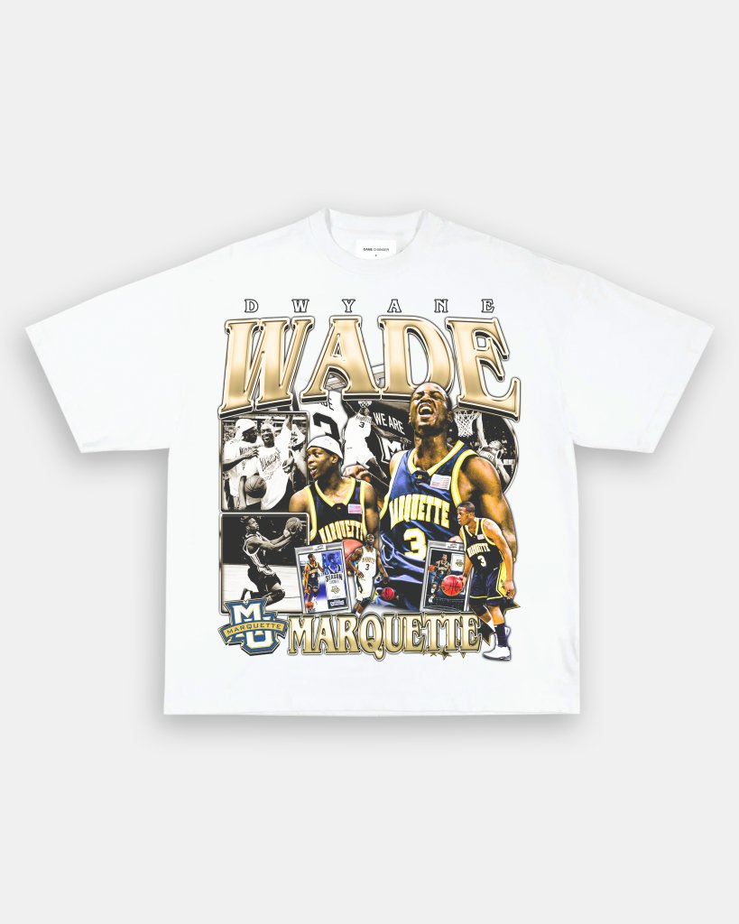 DWYANE WADE - MARQUETTE TEE - VIP - GAME CHANGERS TEE
