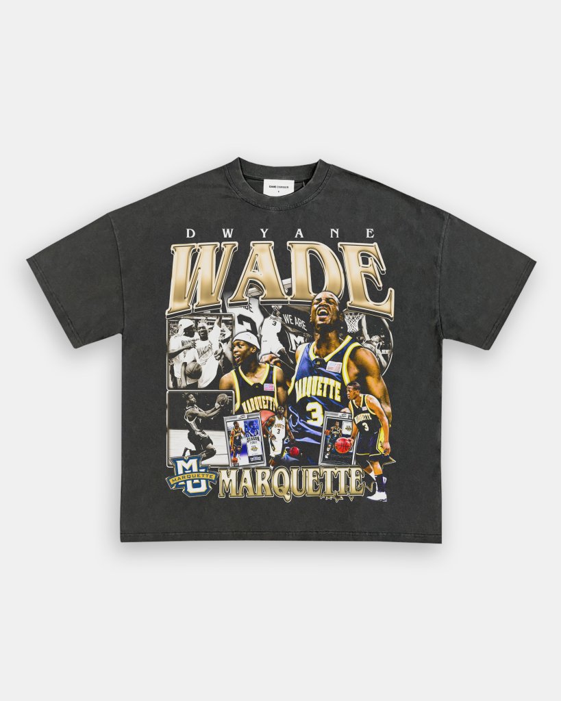 DWYANE WADE - MARQUETTE TEE - VIP - GAME CHANGERS TEE