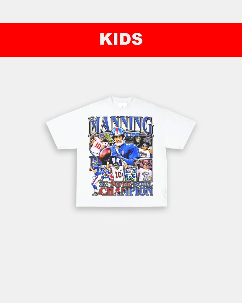 ELI MANNING - KIDS TEE - VIP - GAME CHANGERS TEE