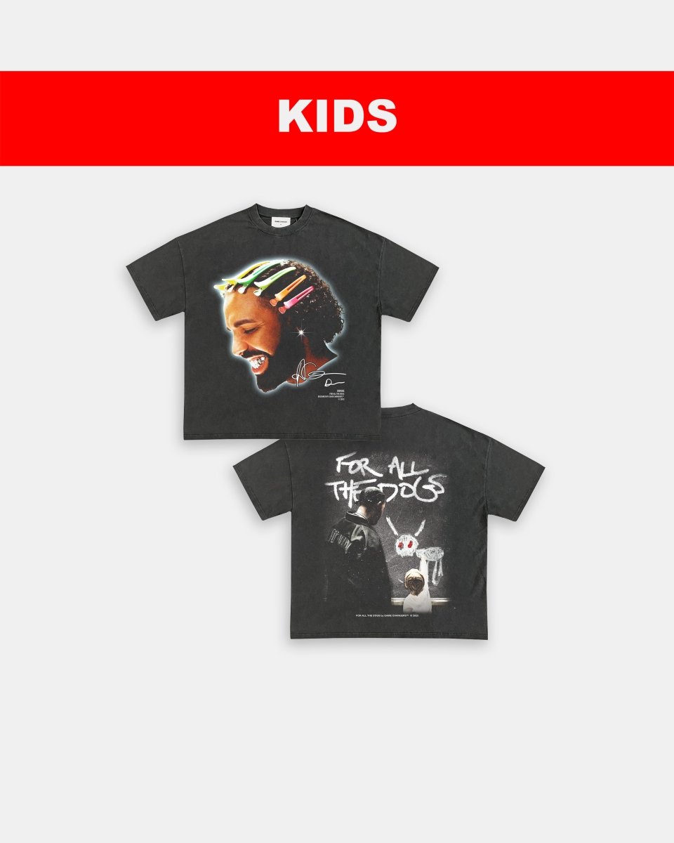 FOR ALL THE DOGS V3 - KIDS TEE - [DS] - GAME CHANGERS