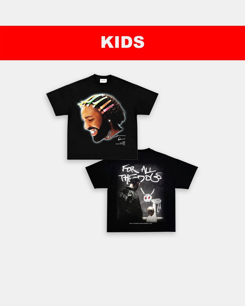 FOR ALL THE DOGS V3 - KIDS TEE - [DS] - GAME CHANGERS