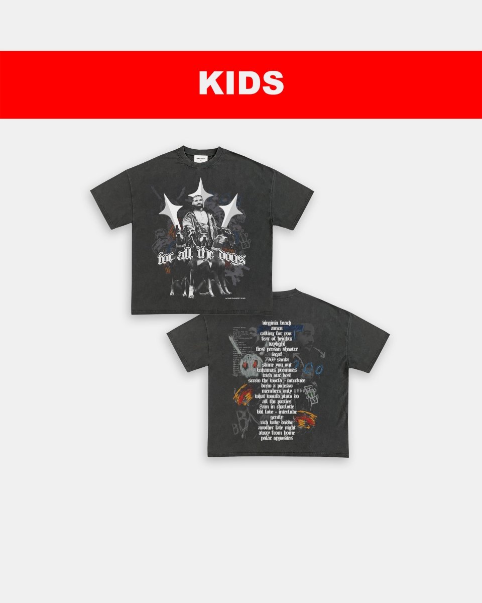 FOR ALL THE DOGS V4 - KIDS TEE - [DS] - GAME CHANGERS