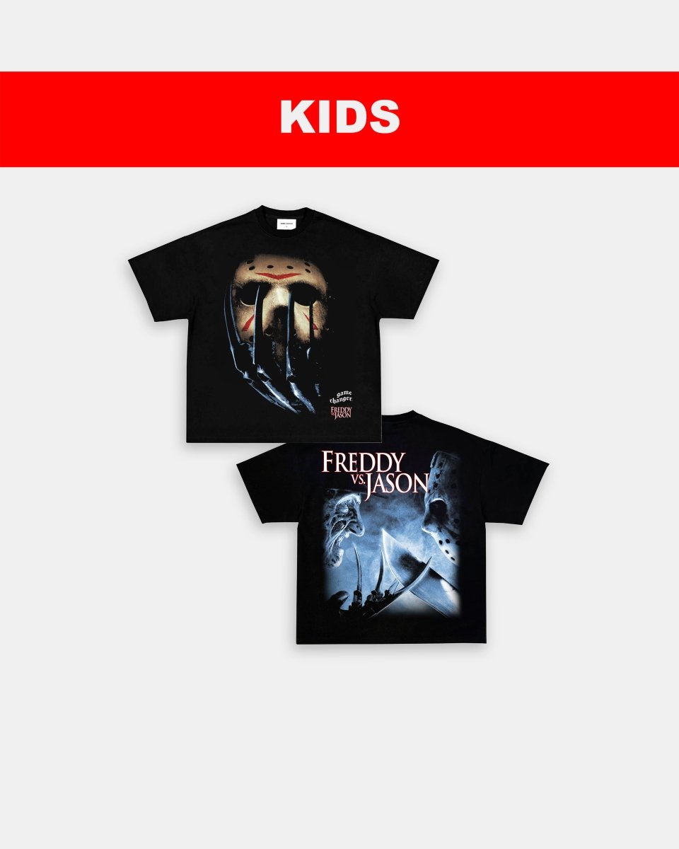 FREDDY VS JASON - KIDS TEE - [DS] - GAME CHANGERS