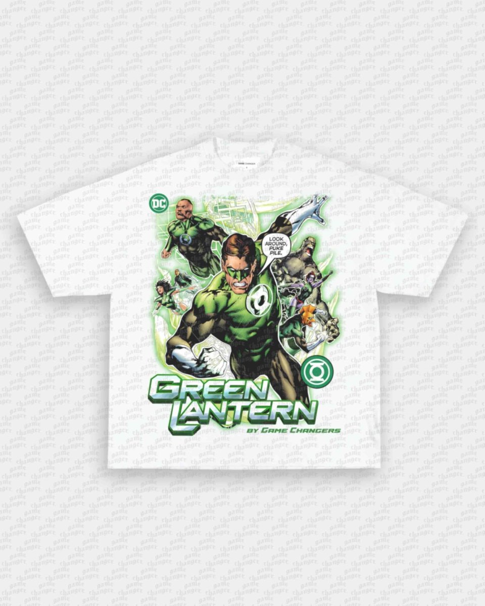 GREEN LANTERN V2 TEE - GAME CHANGERS