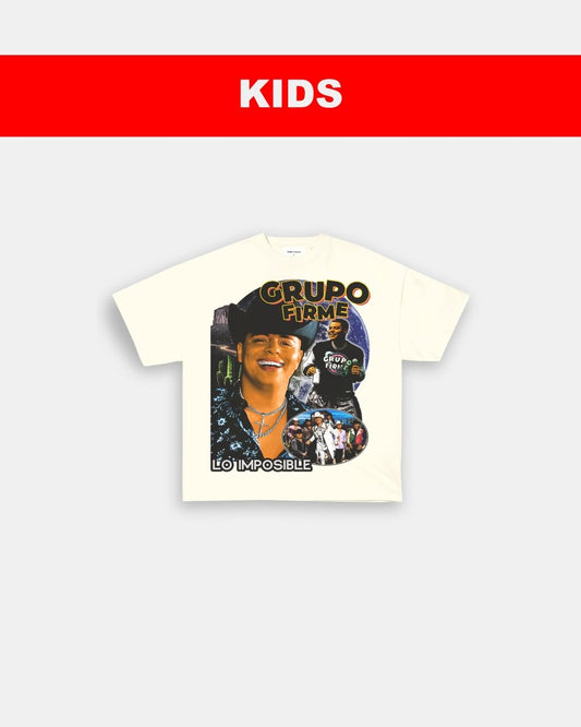 GRUPO FIRME V2 - KIDS TEE - GAME CHANGERS