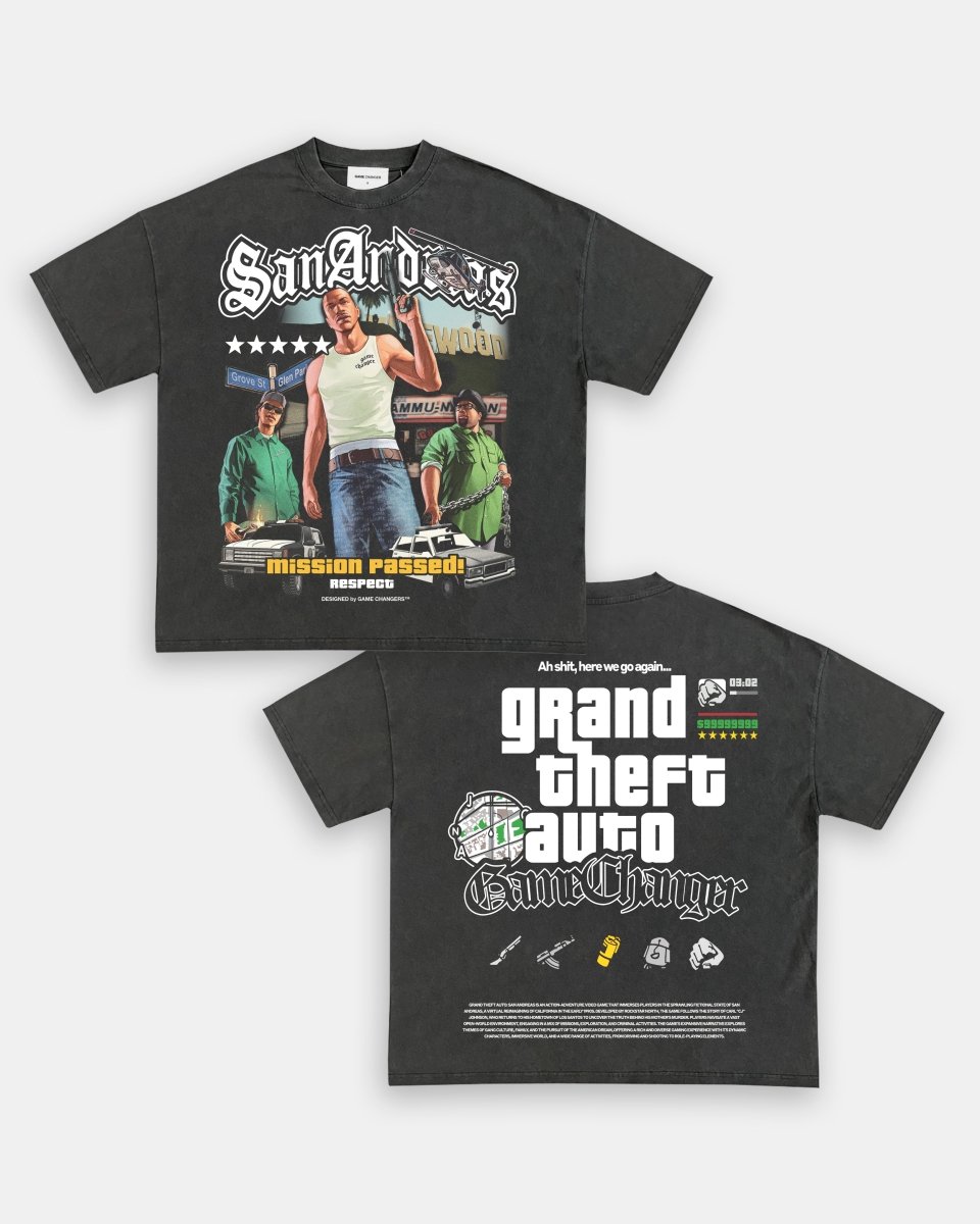 GTA SAN ANDREAS TEE - [DS] - GAME CHANGERS