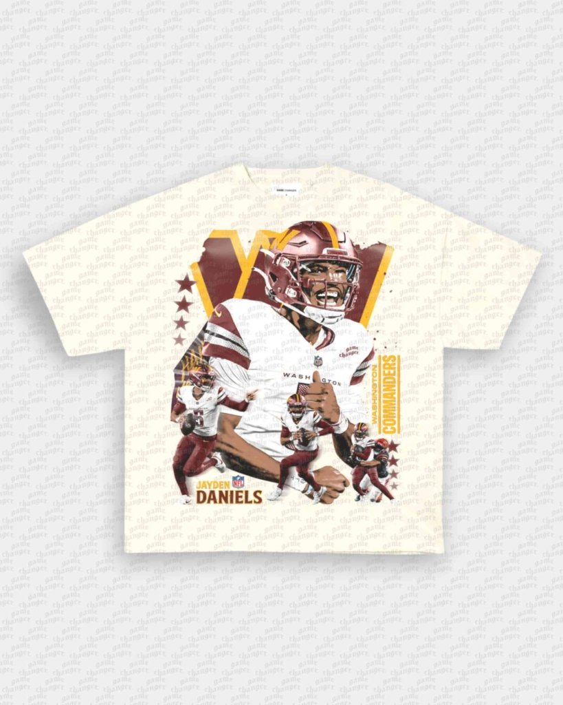 JAYDEN DANIELS V2 TEE - VIP - GAME CHANGERS GRAPHIC TEE