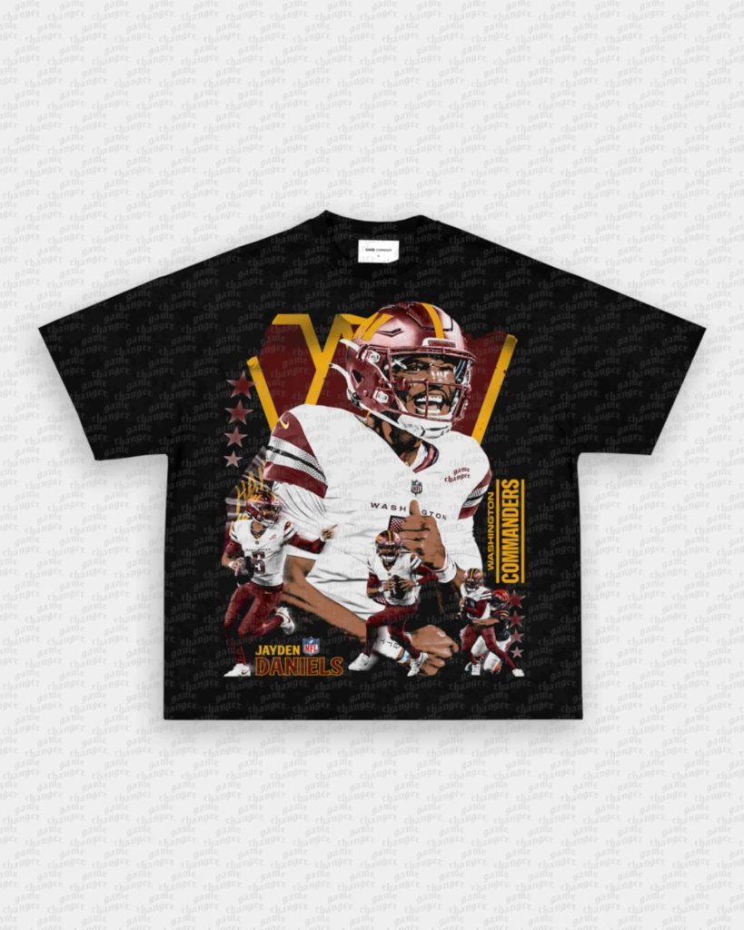 JAYDEN DANIELS V2 TEE - VIP - GAME CHANGERS GRAPHIC TEE