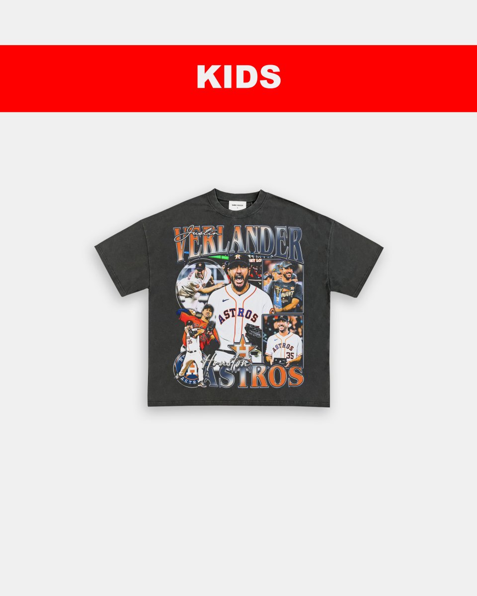 JUSTIN VERLANDER - KIDS TEE - GAME CHANGERS