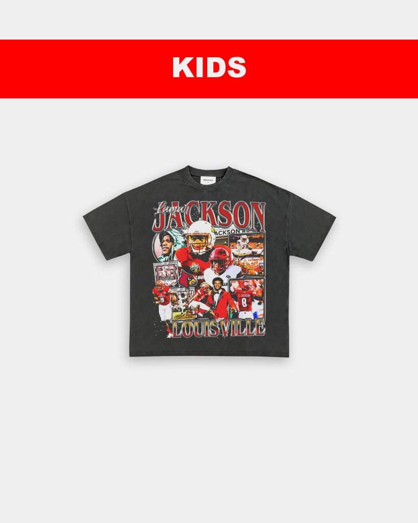 LAMAR JACKSON - LOUISVILLE - KIDS TEE - VIP - GAME CHANGERS TEE