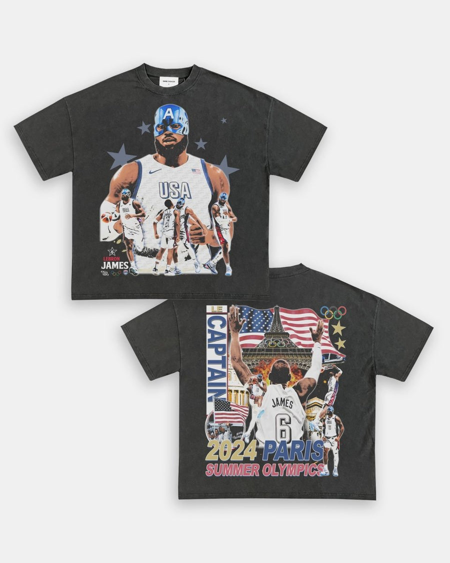 LeCAPTAIN AMERICA TEE - [DS] - GAME CHANGERS