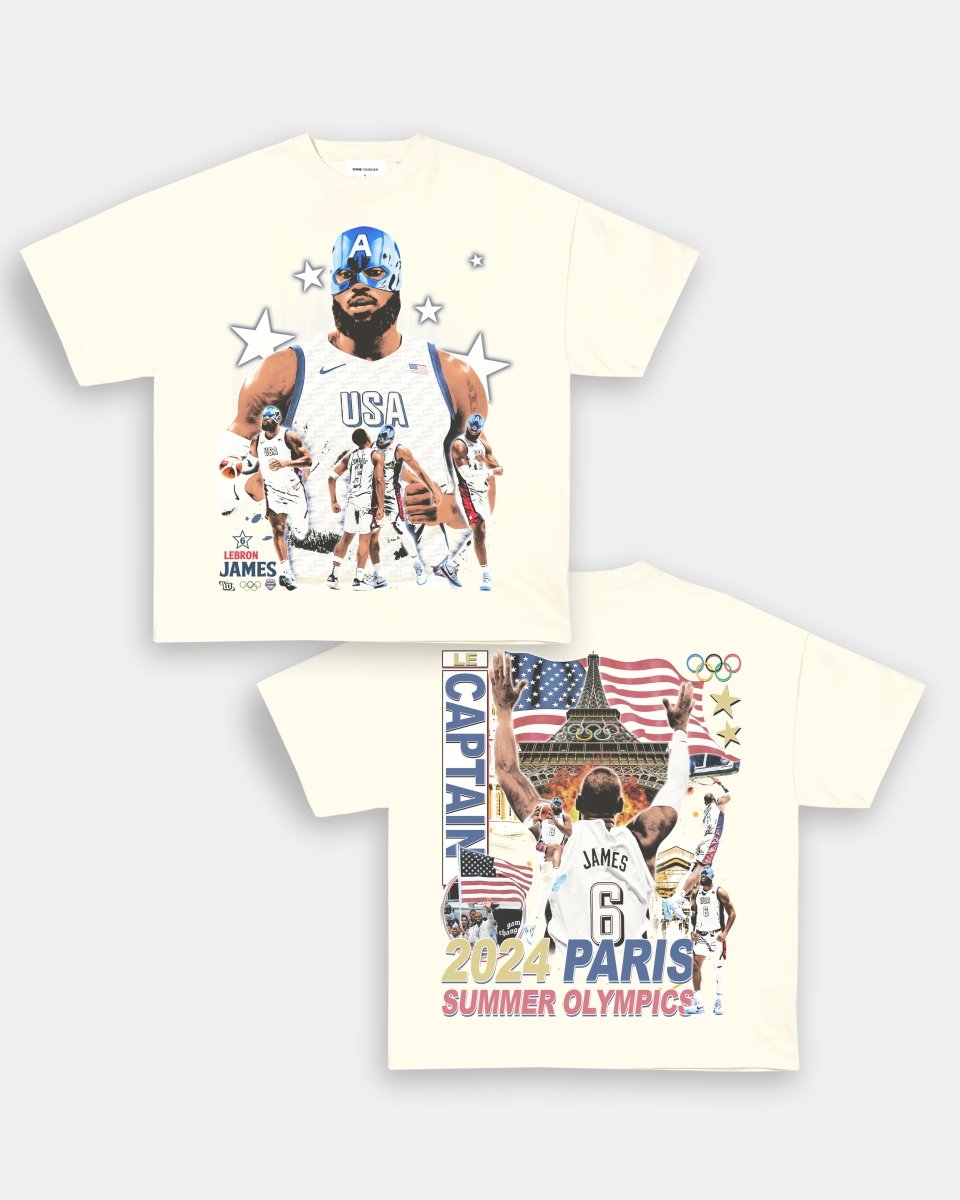 LeCAPTAIN AMERICA TEE - [DS] - GAME CHANGERS