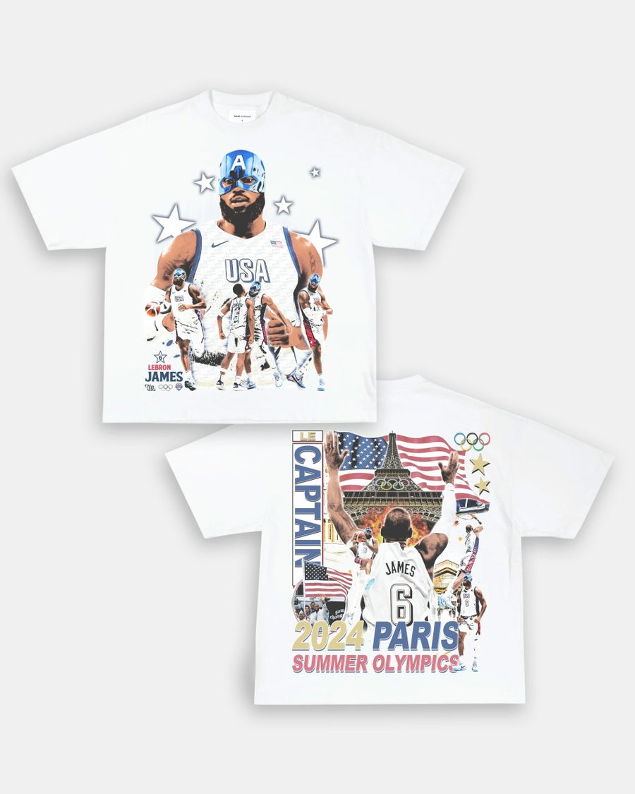 LeCAPTAIN AMERICA TEE - [DS] - GAME CHANGERS