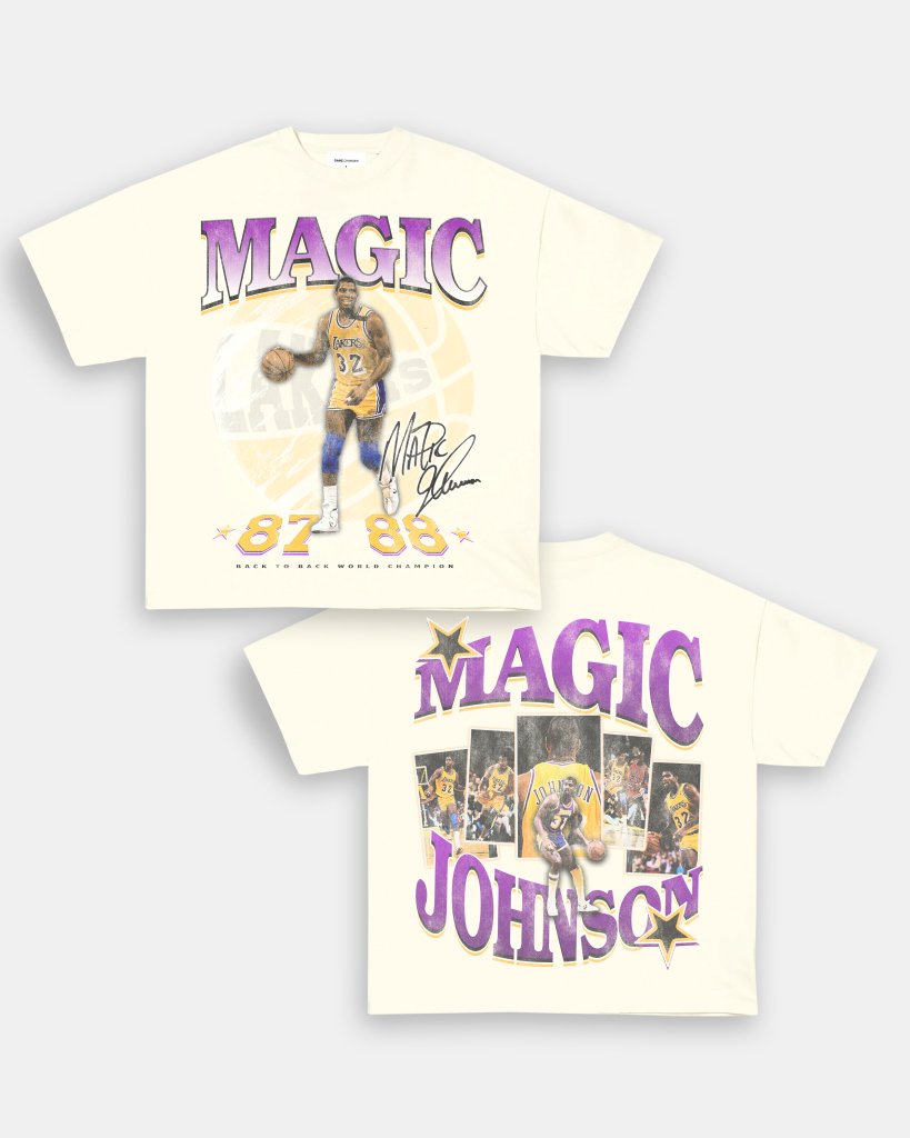 MAGIC JOHNSON TEE - [DS] - VIP - GAME CHANGERS TEE