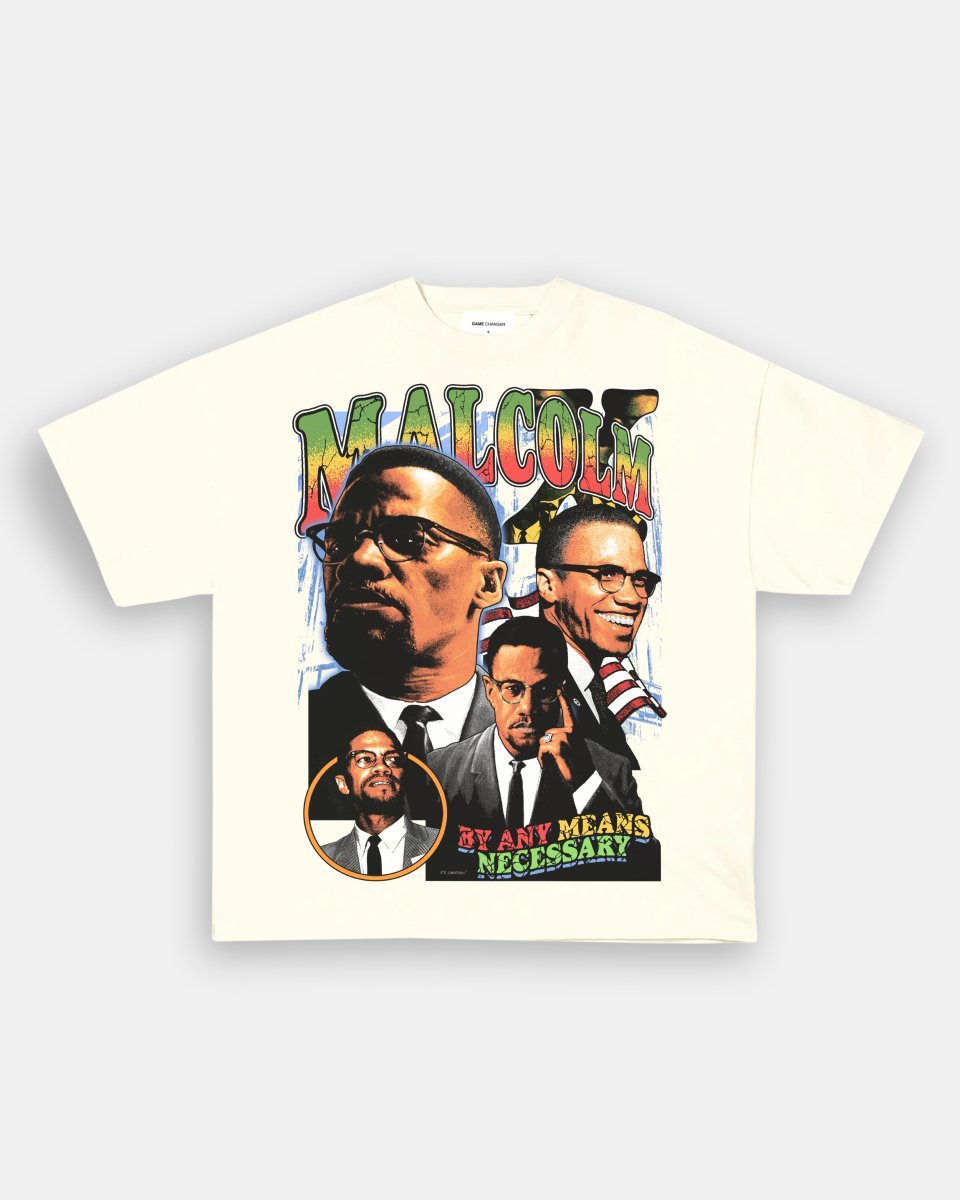 MALCOLM X TEE - GAME CHANGERS