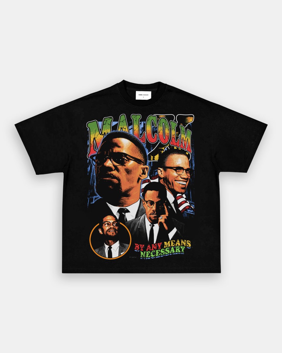 MALCOLM X TEE - GAME CHANGERS