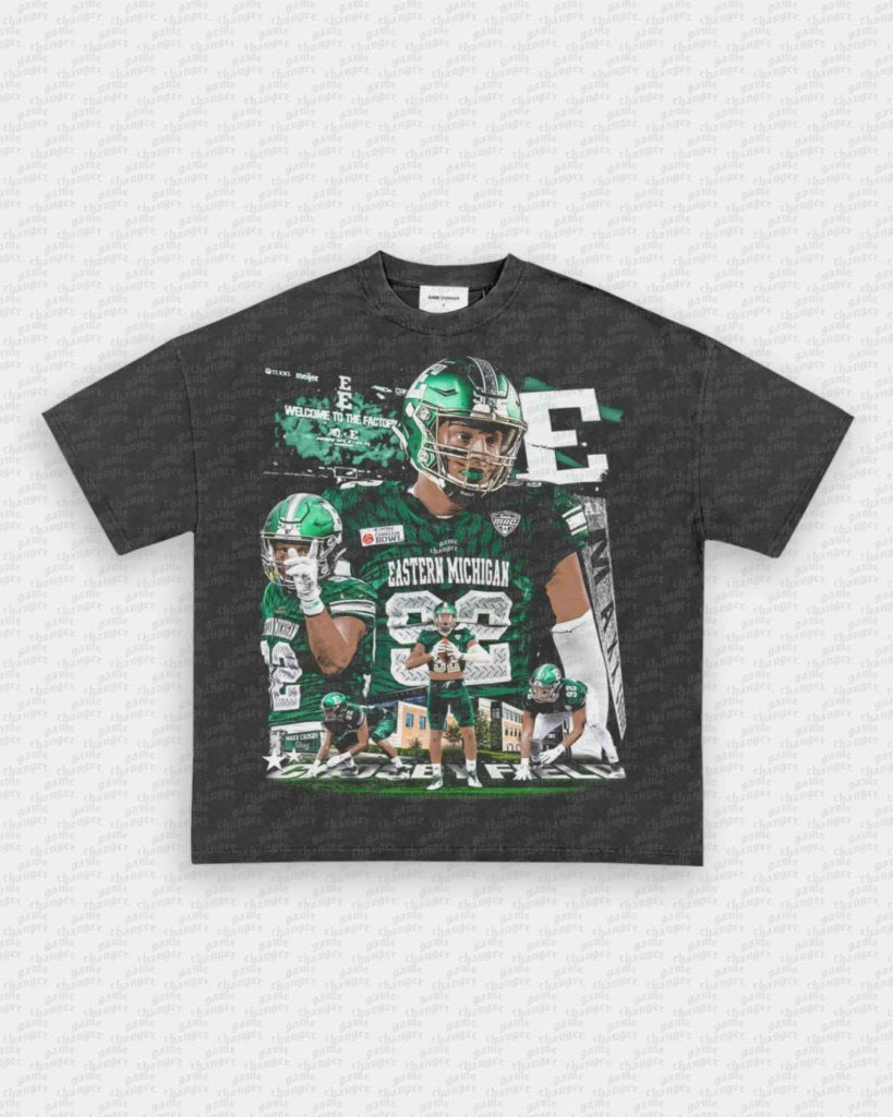 MAXX CROSBY - EASTERN MICHIGAN TEE - VIP - GAME CHANGERS GRAPHIC TEE