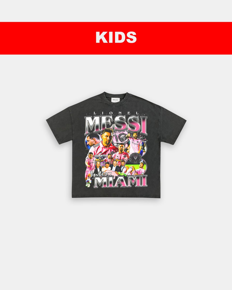 MESSI - INTER MIAMI - KIDS TEE - GAME CHANGERS