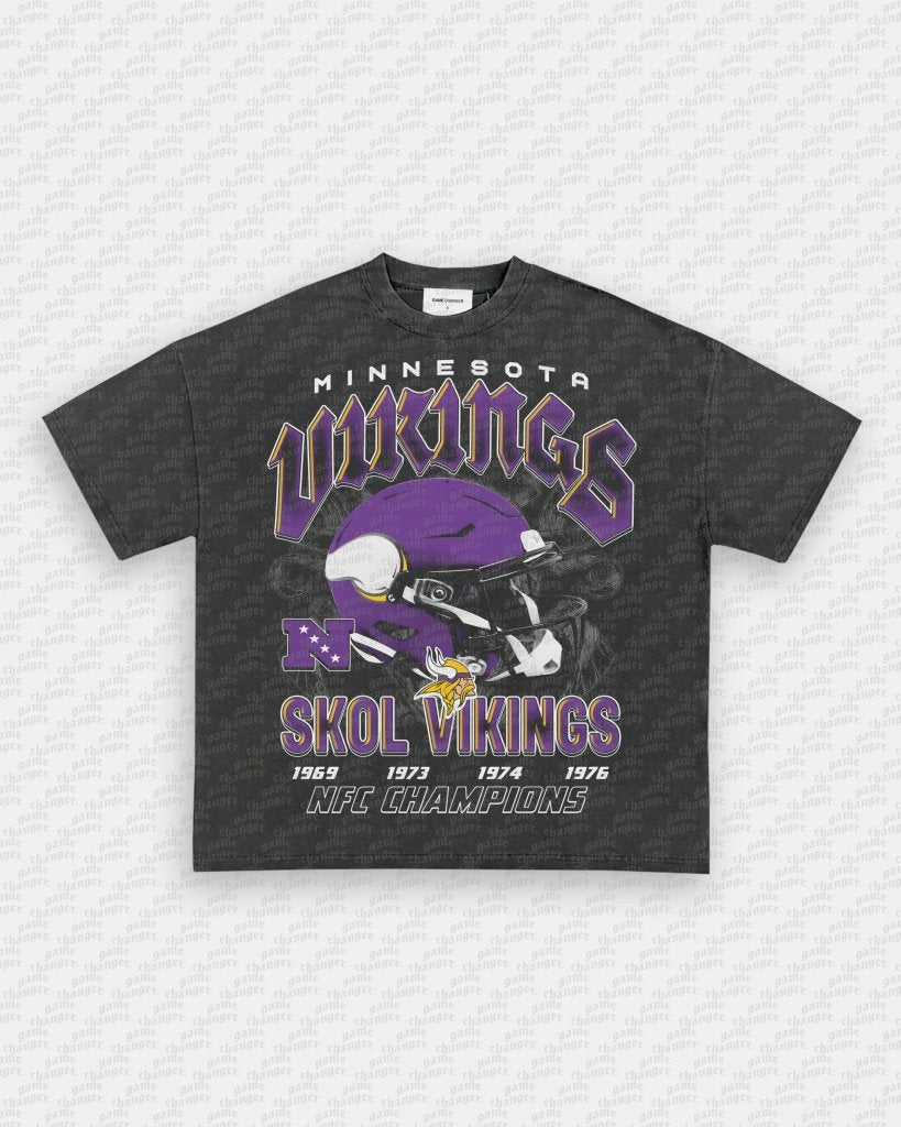 MINNESOTA VIKINGS TEE - WINS™ GAME CHANGERS TEE - WINS LA