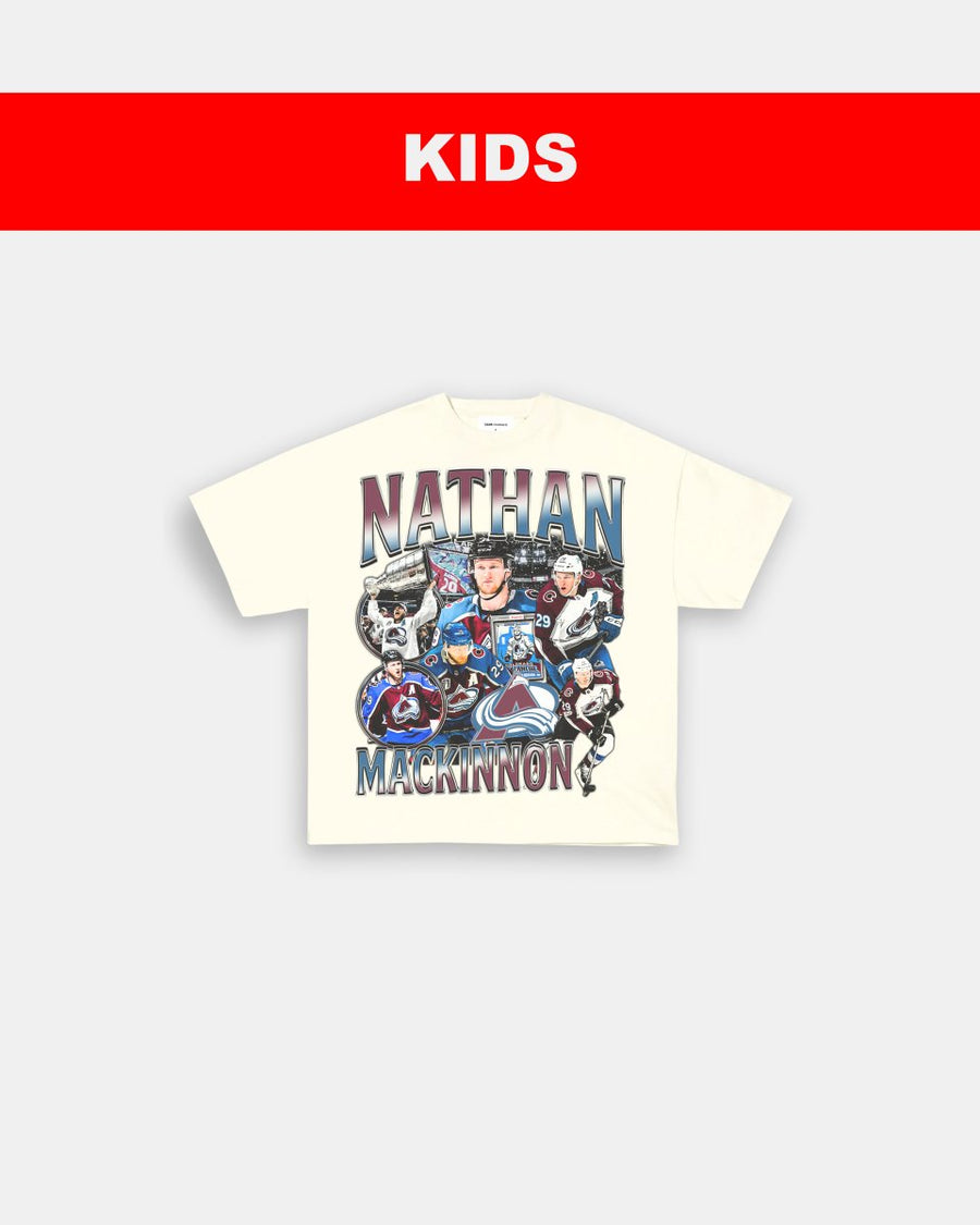 NATHAN MACKINNON - KIDS TEE - GAME CHANGERS