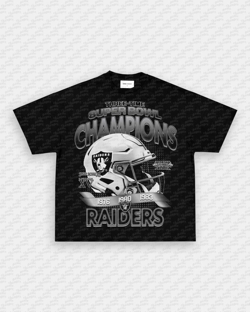 OAKLAND RAIDERS TEE - WINS™ GAME CHANGERS TEE - WINS LA