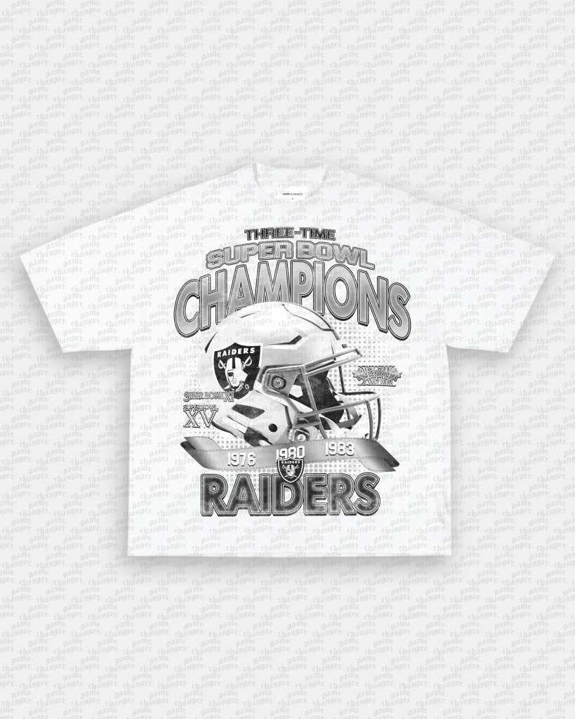 OAKLAND RAIDERS TEE - WINS™ GAME CHANGERS TEE - WINS LA