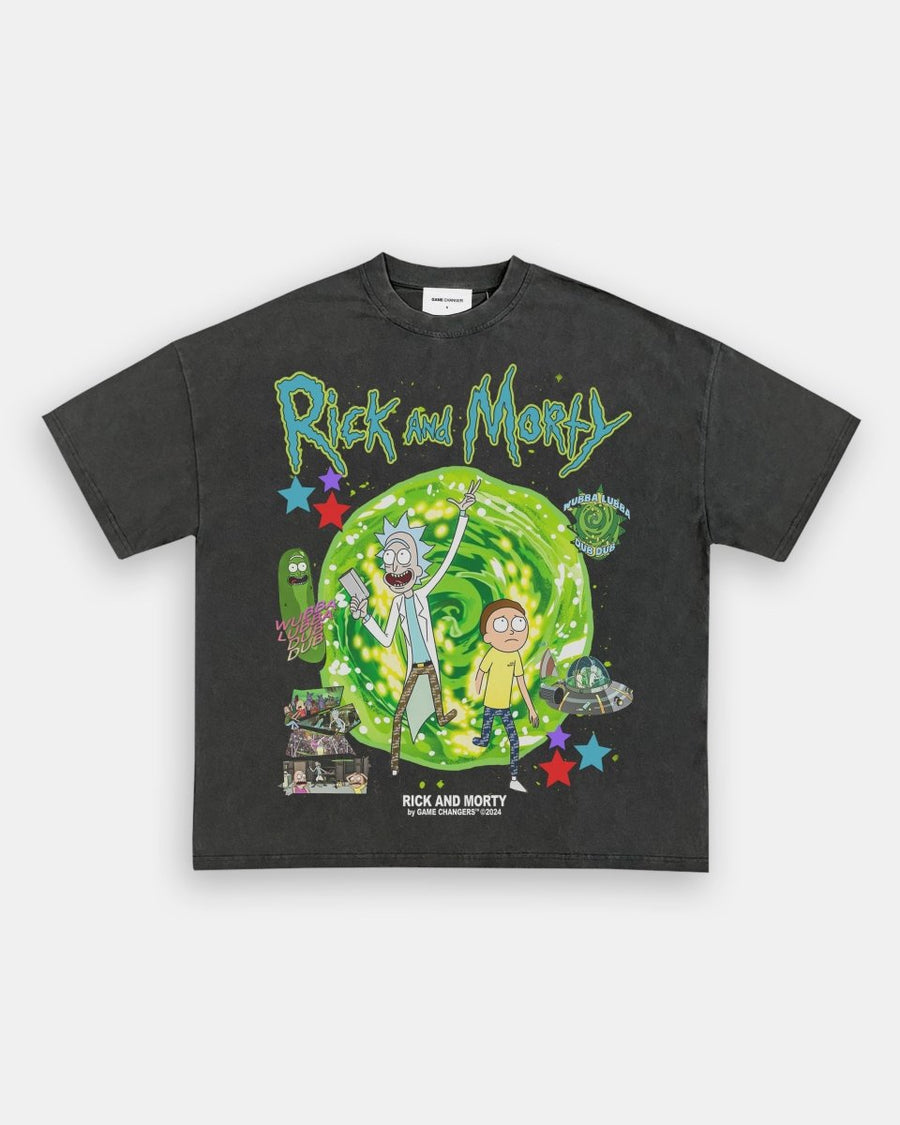 RICK AND MORTY TEE - GAME CHANGERS