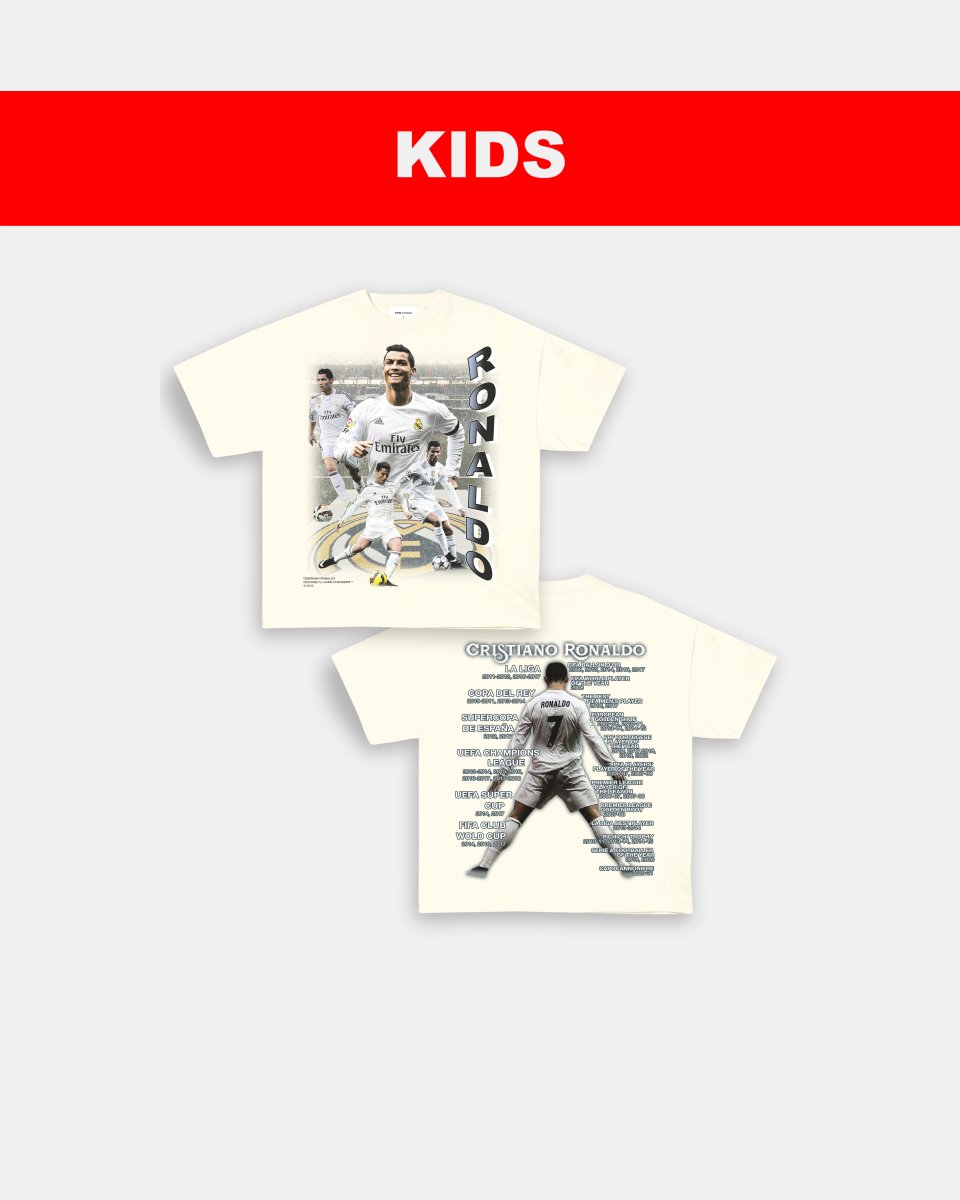 RONALDO - KIDS TEE - [DS] - GAME CHANGERS