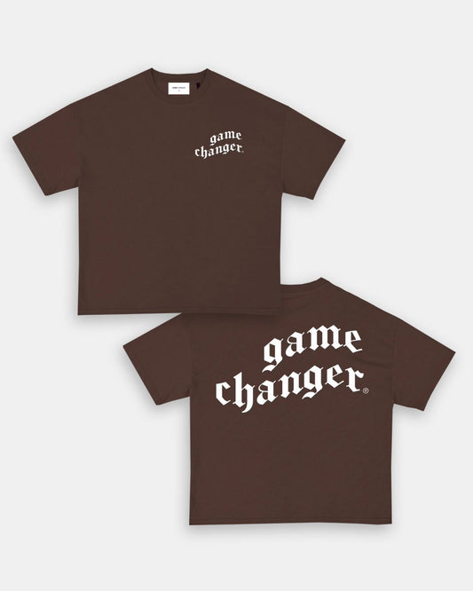 SCRIPT LOGO TEE - (PUFFED PRINT) - GAME CHANGERS
