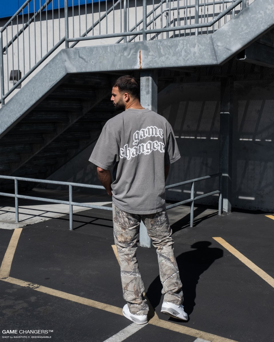 SCRIPT LOGO TEE V2 - (7.5oz MAX HEAVYWEIGHT TEE) - GAME CHANGERS