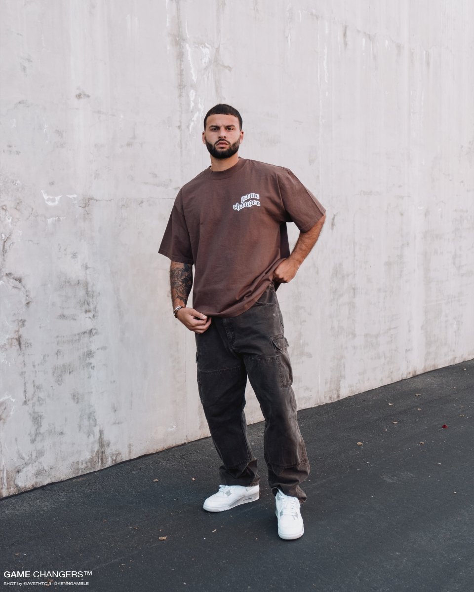 SCRIPT LOGO TEE V2 - (7.5oz MAX HEAVYWEIGHT TEE) - GAME CHANGERS