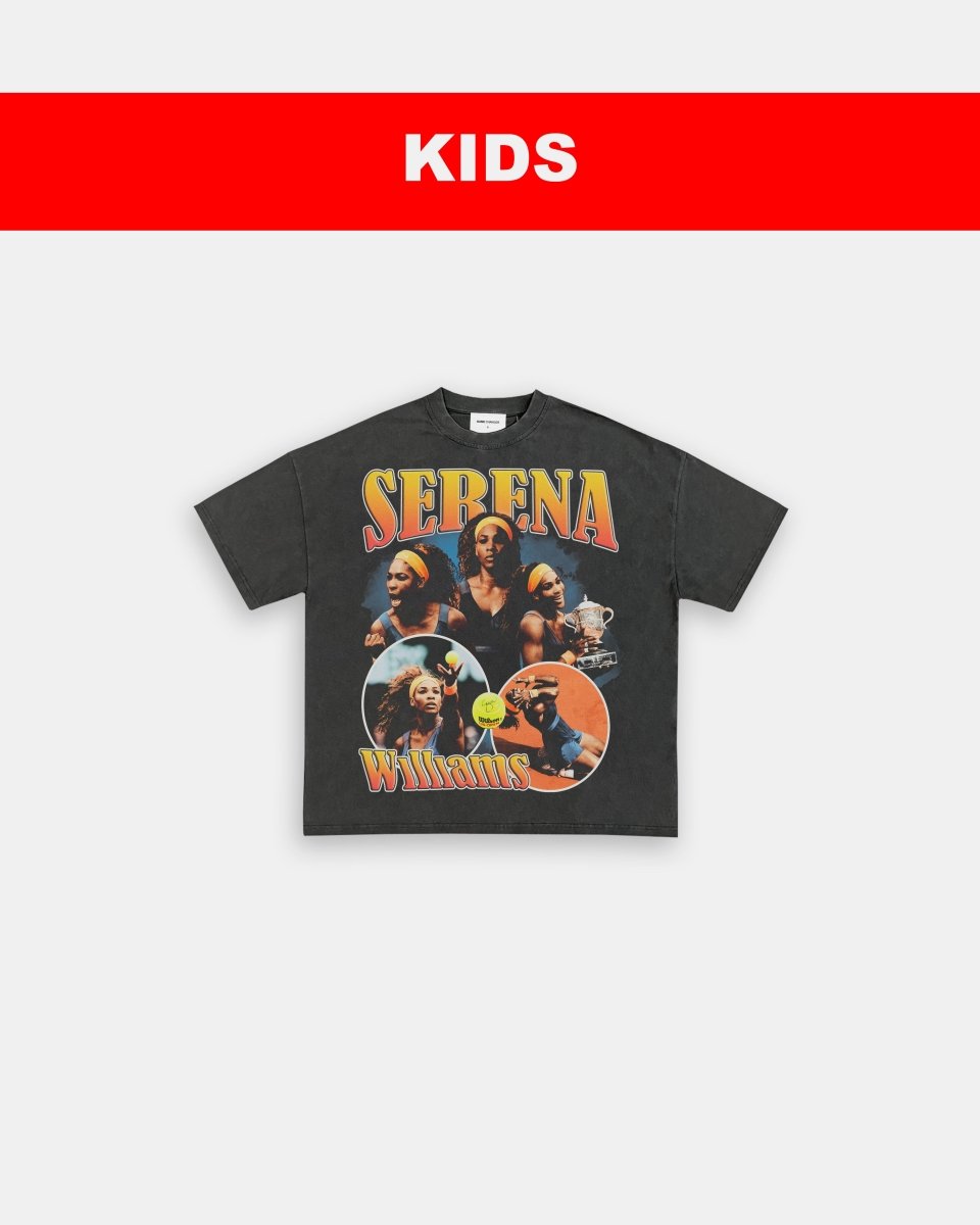 SERENA WILLIAMS V2 - KIDS TEE - GAME CHANGERS