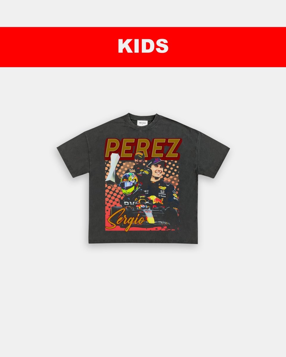 SERGIO PEREZ - KIDS TEE - GAME CHANGERS