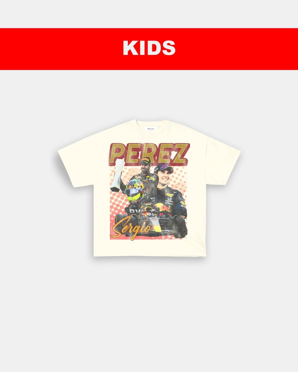 SERGIO PEREZ - KIDS TEE - GAME CHANGERS