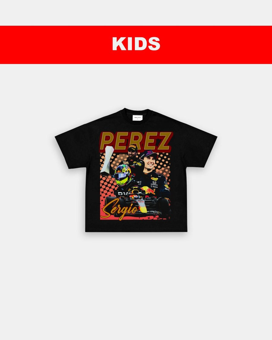 SERGIO PEREZ - KIDS TEE - GAME CHANGERS