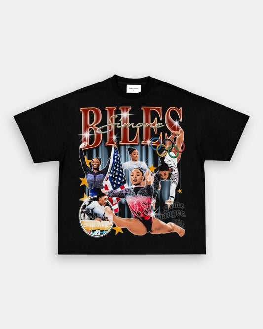 SIMONE BILES TEE - GAME CHANGERS