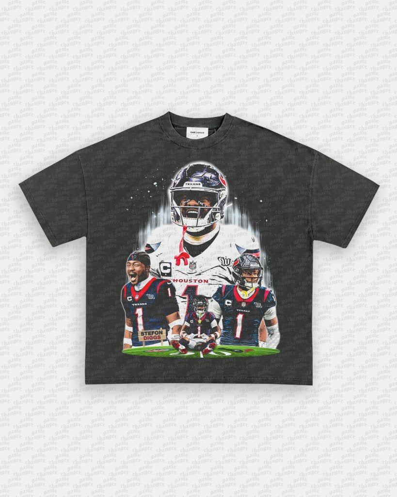 STEFON DIGGS - TEXANS TEE - VIP - GAME CHANGERS TEE