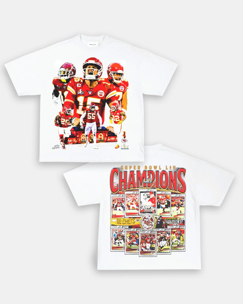 SUPER BOWL LIV CHAMPS - CHIEFS TEE - [DS] – PICKSIX™