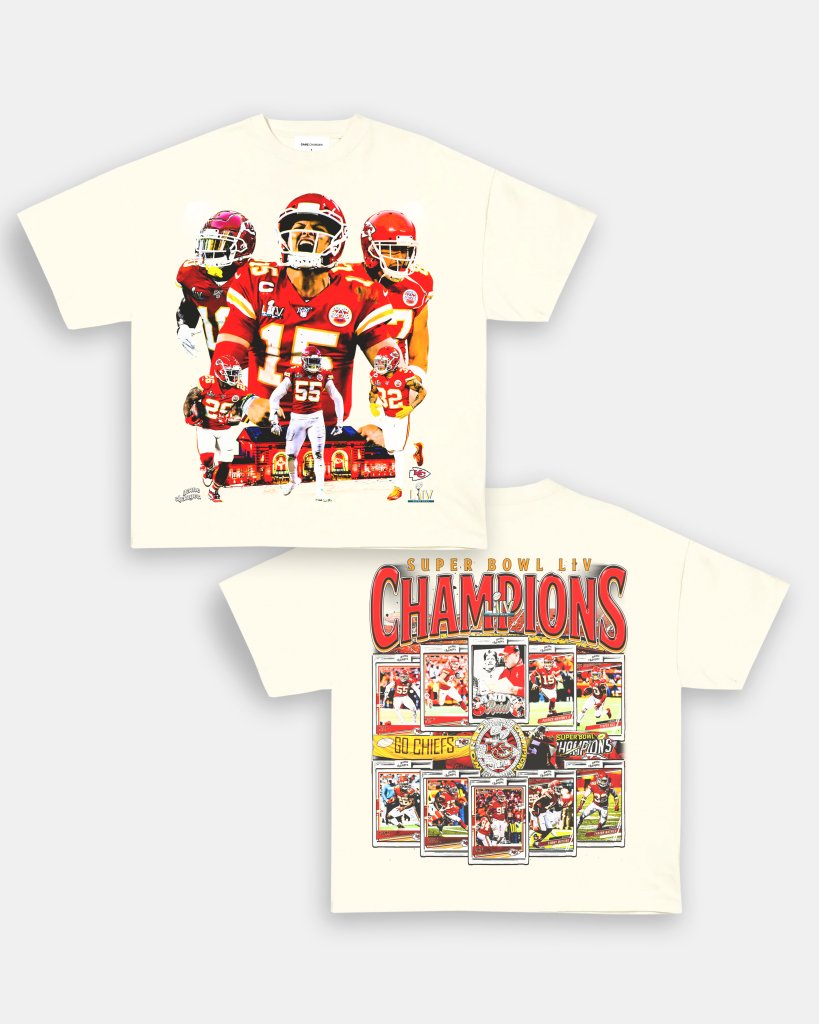 SUPER BOWL LIV CHAMPS - CHIEFS TEE - [DS] – PICKSIX™